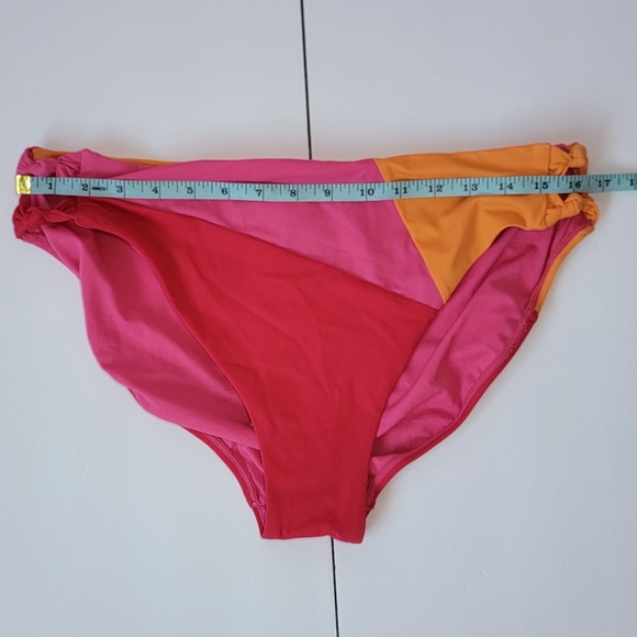 Swimsuits for All Women’s Plus Size Romancer Colorblock Bikini Bottom/ 18. - Picture 5 of 9